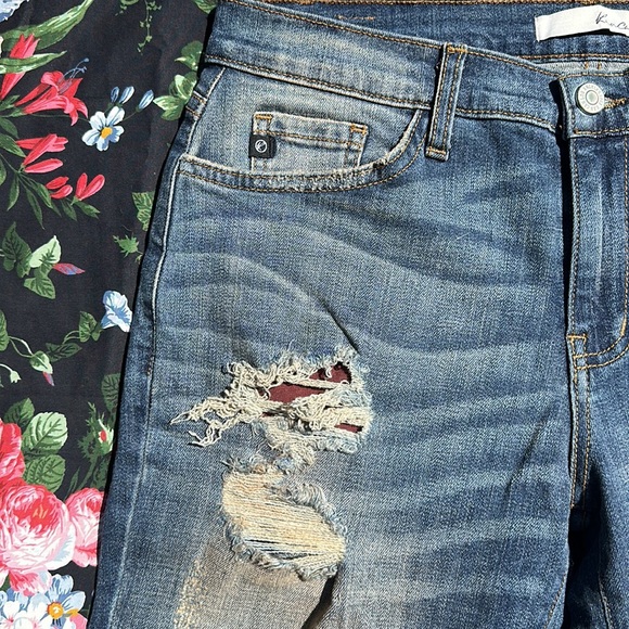 Kan Can Estillo distressed jeans size 26 - Picture 4 of 10